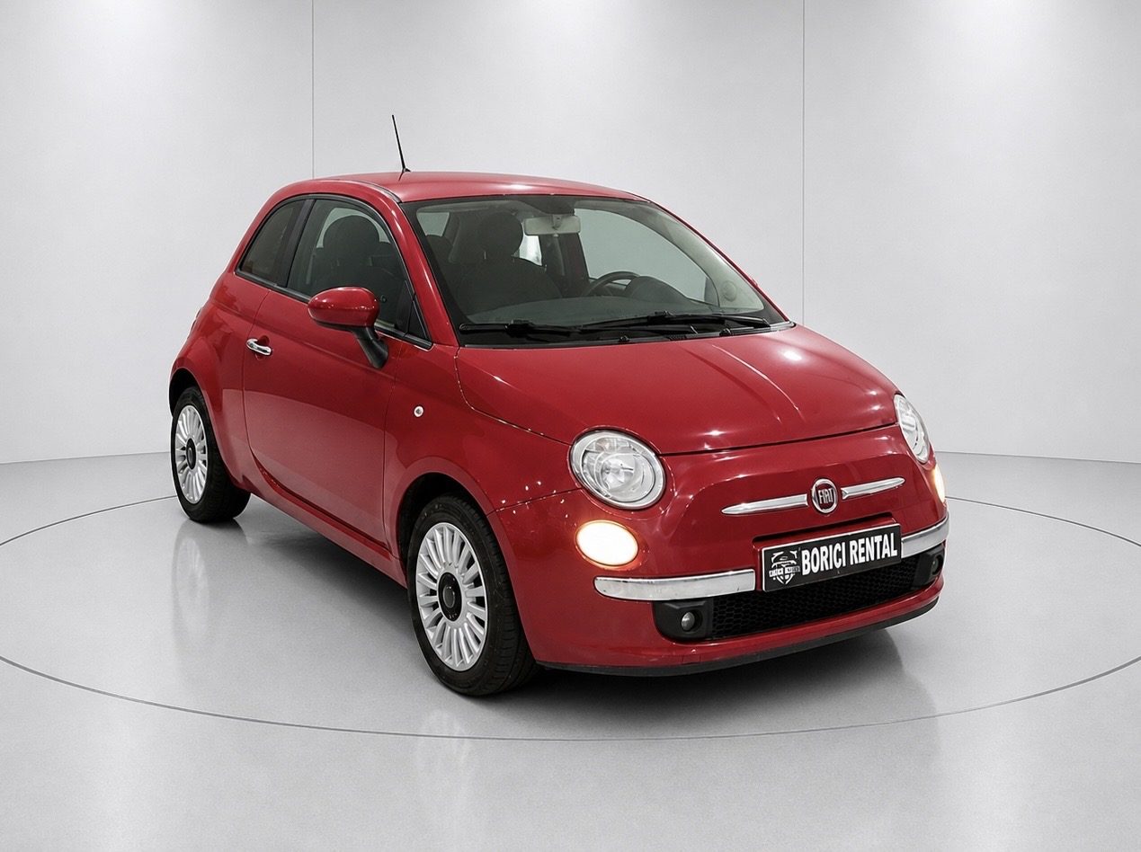 FIAT  500 Red